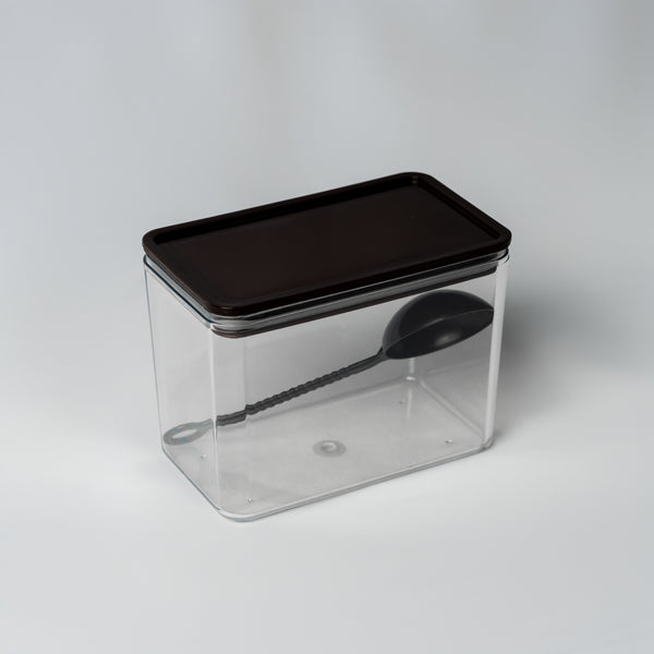 Powder Storage Tub and Spoon
