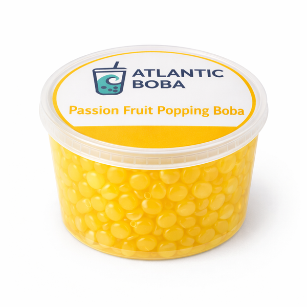 Passion Fruit Flavoured Popping Boba